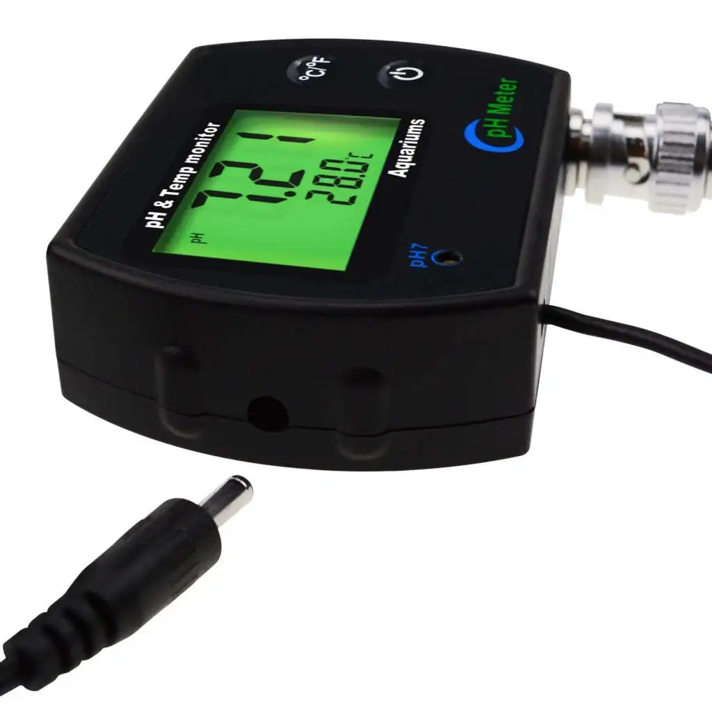 Aquarium Fish In Online - PH-Meter Online PH-Temperaturmonitor für Fischbecken, Aquarien