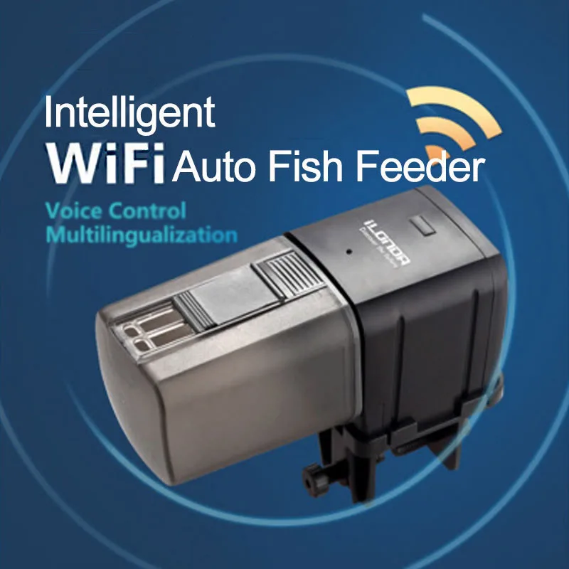 Aquarium Fish Feeder Automatic - ilonda Automatischer Futterspender für Aquarien, Timing,