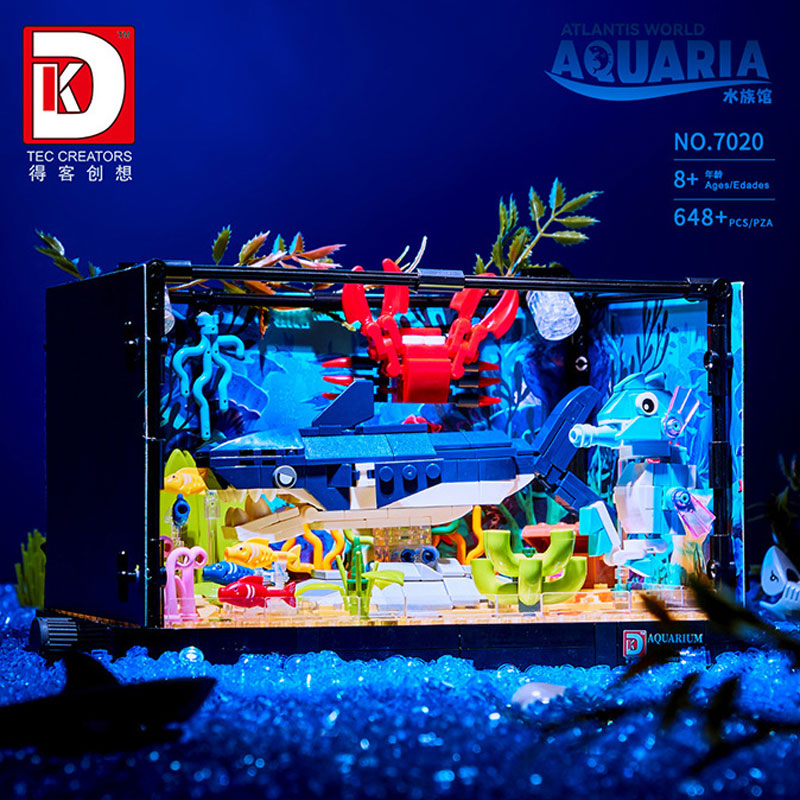 648PCS Shark Ecosystem Tank Ba – Aquarium Fish Shark Bewertung und Preis