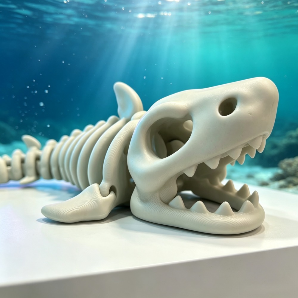 Haifisch-Skelett Aquarium-Deko – Aquarium Fish Shark Bewertung und Preis