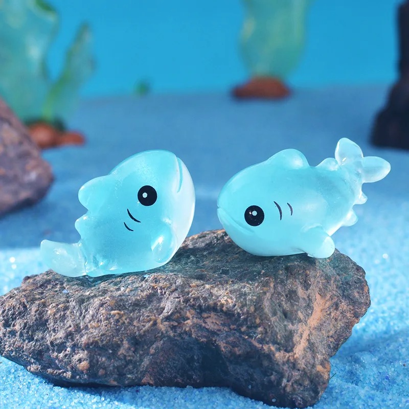 4 Stück leuchtende Hai-Ornamen – Aquarium Fish Shark Bewertung und Preis