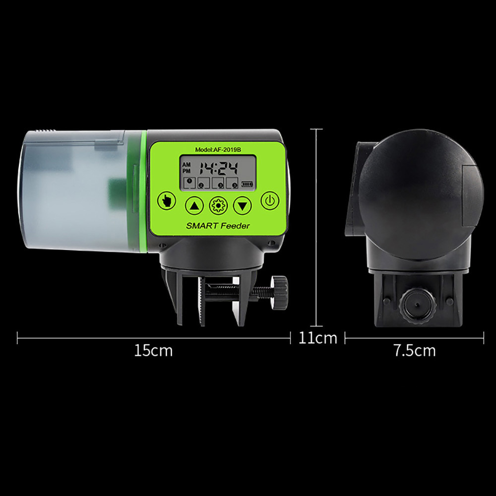 Digitaler automatischer Fischf – Aquarium Fish Feeder Automatic Bewertung und Preis