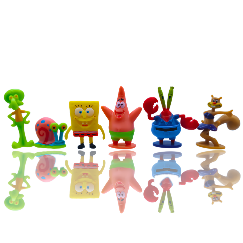 6 Stück SpongeBob Aquarium-Dek – Aquarium Fish Farm Bewertung und Preis