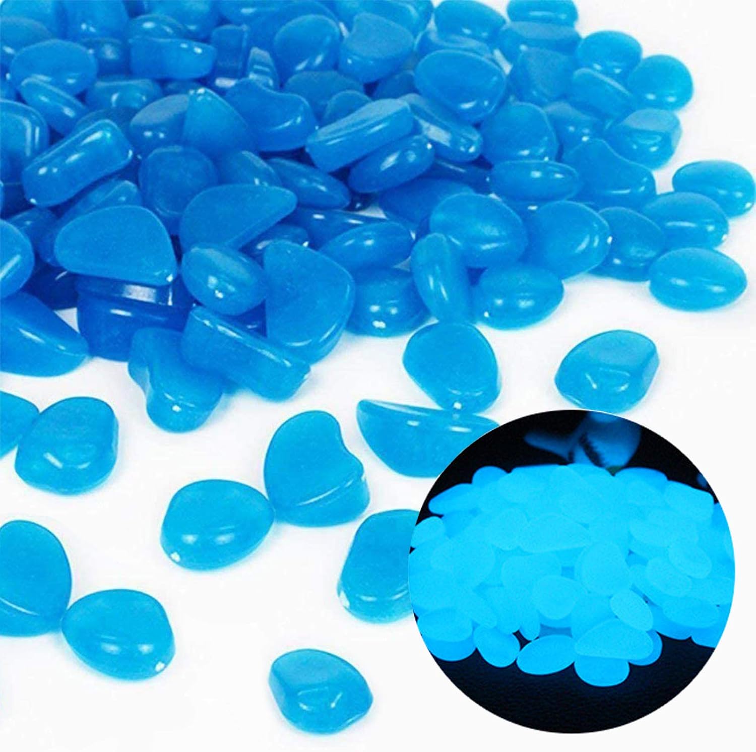 Aquarium-Felsen leuchten blaue – Aquarium Fish Farm Bewertung und Preis