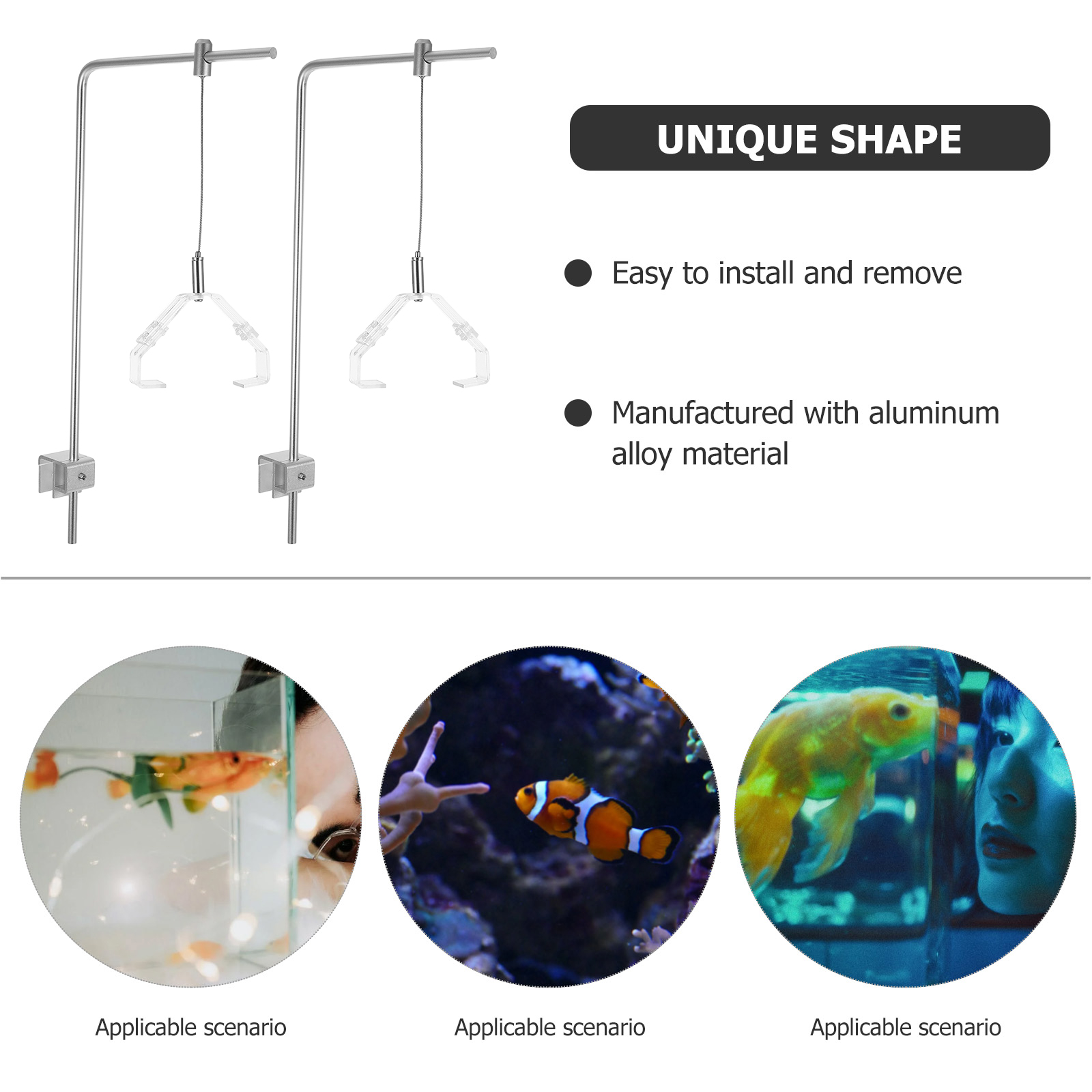 2 stücke Aquarium Licht Halter – Aquarium Fish Light Bewertung und Preis