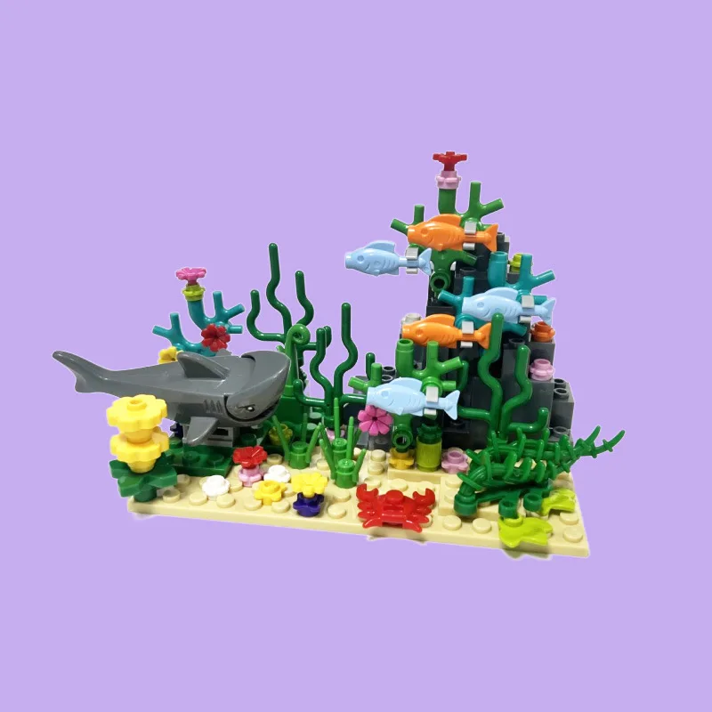 City MOC Aquarium Unterwasserw – Aquarium Fish Shark Bewertung und Preis