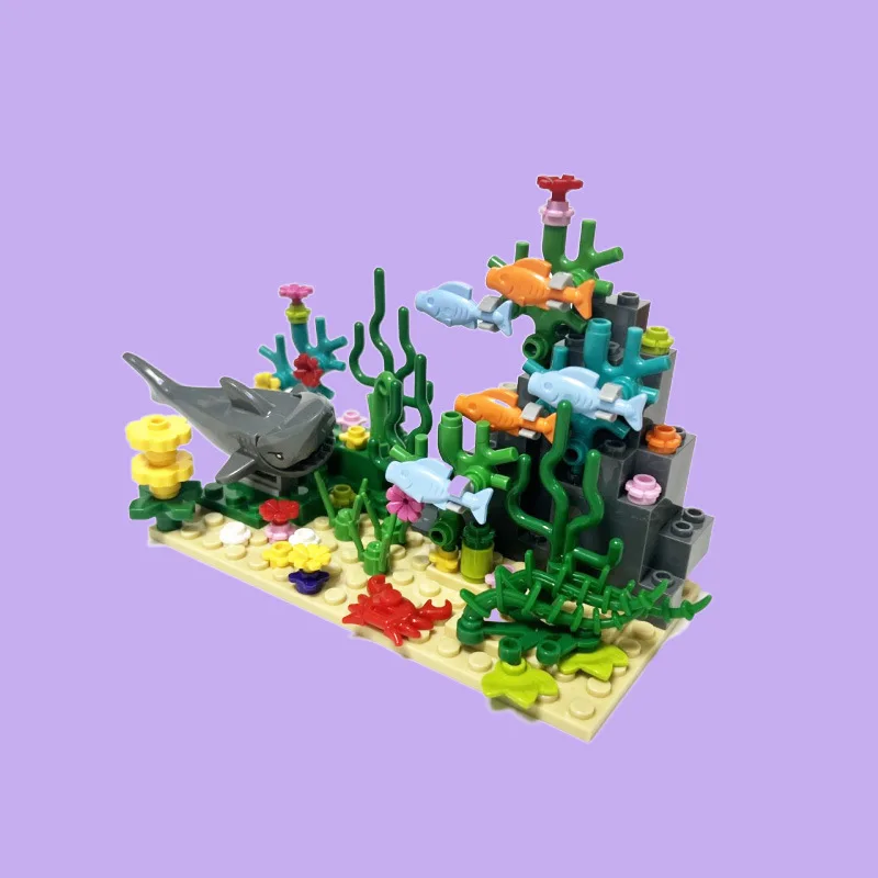 City MOC Aquarium Unterwasserw – Aquarium Fish Shark Bewertung und Preis