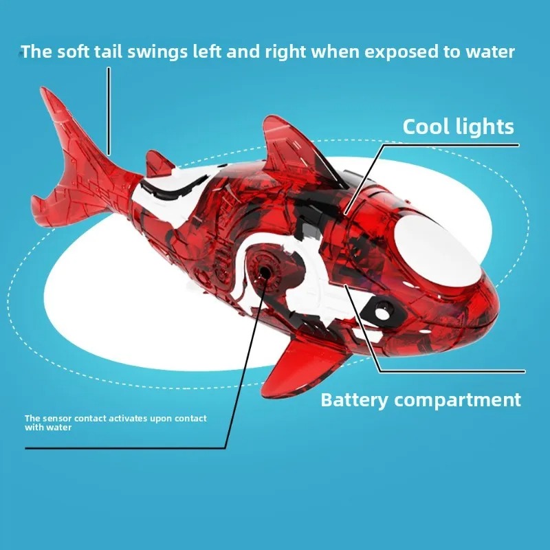 Elektrisches Hai-Spielzeug für – Aquarium Fish Shark Bewertung und Preis